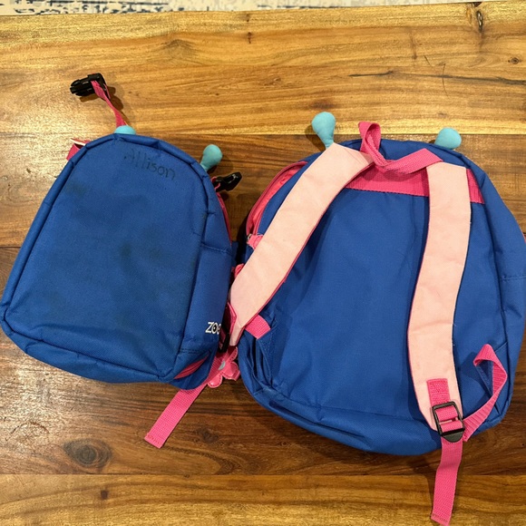 SKIP HOP|PRESCHOOL|BACKPACK AND LUNCH KIT|BUTTERFLY - Picture 9 of 9